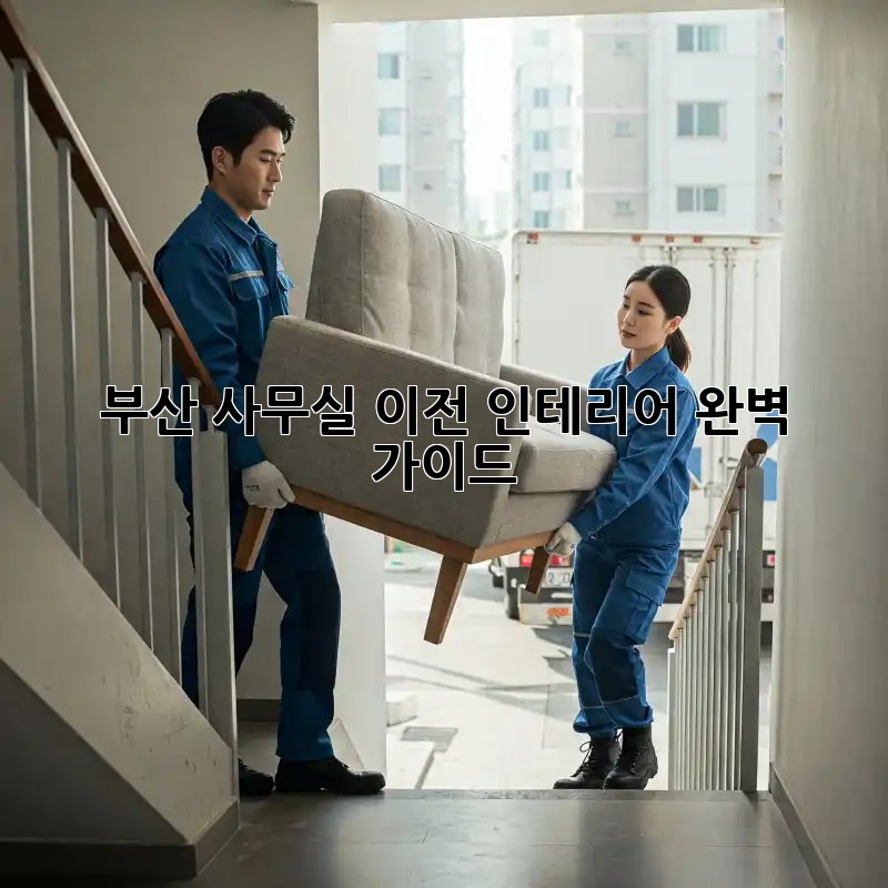 부산 사무실 이전 인테리어: 완벽 가이드