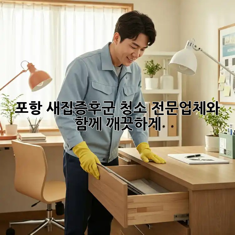 포항 새집증후군 청소, 전문업체와 함께 깨끗하게!