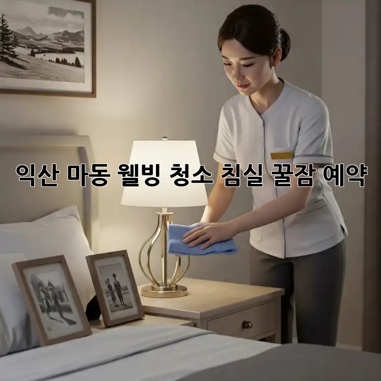 익산 마동 웰빙 청소🧹 침실, 꿀잠 예약! ✨