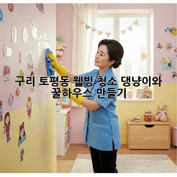 구리 토평동 웰빙 청소🧹✨: 댕냥이와 꿀하우스 만들기!