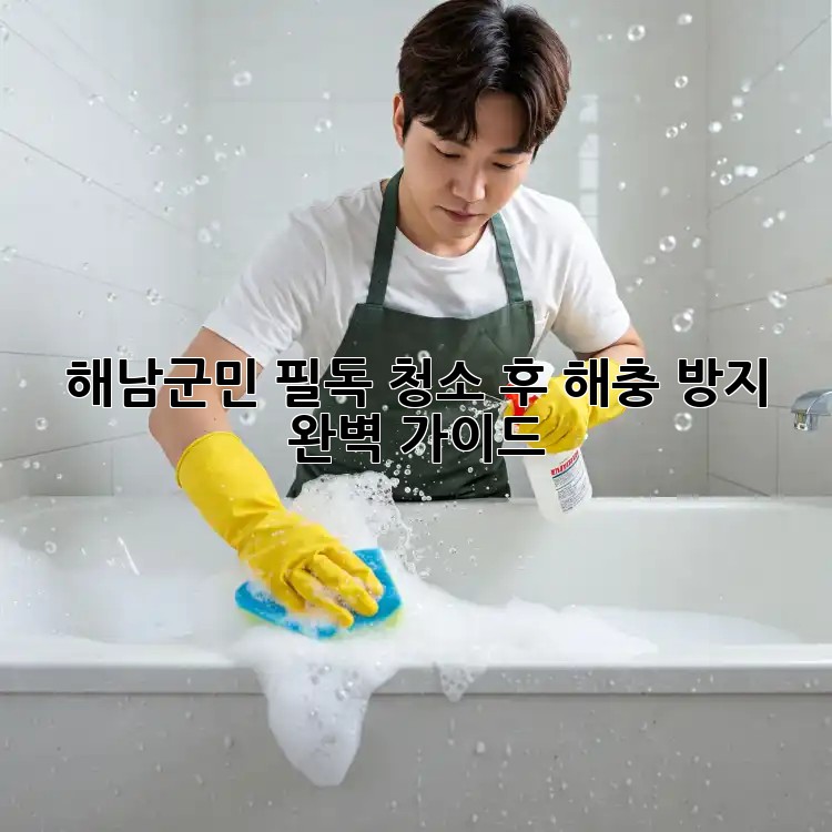 ✨ 해남군민 필독! 청소 후 해충 방지 완벽 가이드 🏡