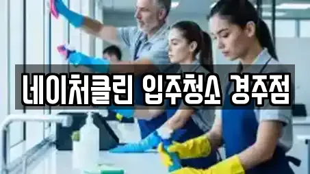 네이처클린 입주청소 경주점