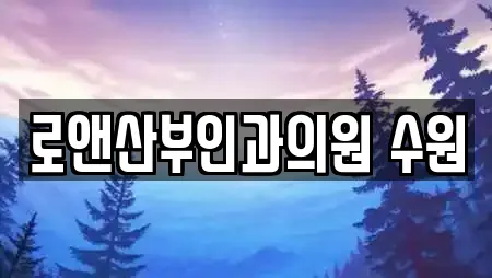 로앤산부인과의원 수원