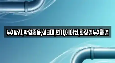 누수탐지,막힘뚫음,싱크대,변기,에어컨,화장실누수해결