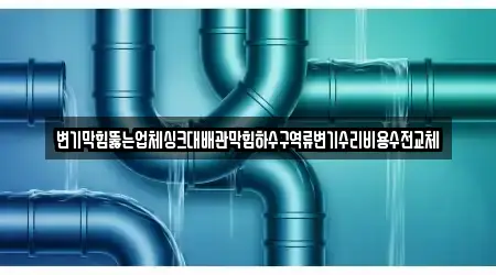 변기막힘뚫는업체싱크대배관막힘하수구역류변기수리비용수전교체