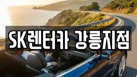 강원 강릉시 성내동 렌트카 전문 SK렌터카 강릉지점