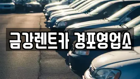 강원 강릉시 성내동 렌트카 전문 금강렌트카 경포영업소