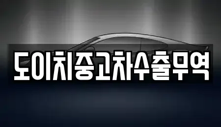 강원 강릉시 회산동 중고차 전문 도이치중고차수출무역