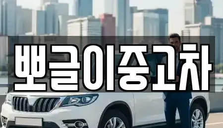 강원 동해시 귀운동 중고차 전문 뽀글이중고차