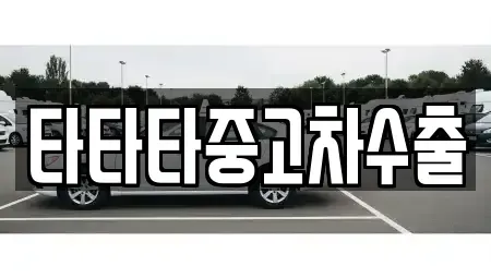 강원 원주시 관설동 중고차 전문 타타타중고차수출