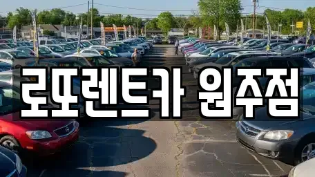 강원 원주시 명륜동 장기렌트카 전문 로또렌트카 원주점