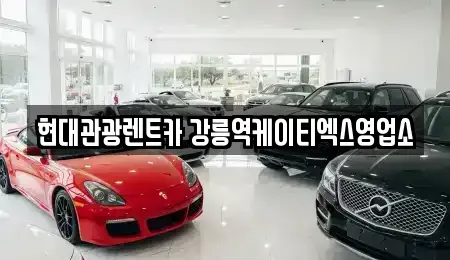 강원특별자치도 강릉시 노암동 렌트카 전문 현대관광렌트카 강릉역케이티엑스영업소