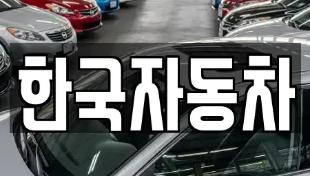 강원특별자치도 강릉시 노암동 중고차 전문 한국자동차