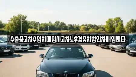 강원특별자치도 강릉시 노암동 중고차매입 전문 수출중고차수입차매입사고차노후경유차법인차매입센타