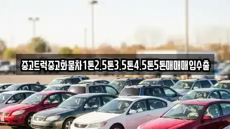 강원특별자치도 삼척시 마달동 중고차 전문 중고트럭중고화물차1톤2.5톤3.5톤4.5톤5톤매매매입수출
