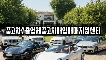 강원특별자치도 속초시 설악동 중고차 전문 중고차수출업체중고차매입매매지원센터