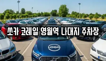 강원특별자치도 영월군 영월읍 렌트카 전문 쏘카 코레일 영월역 나대지 주차장