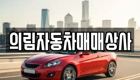 강원특별자치도 영월군 영월읍 중고차매매 전문 의림자동차매매상사