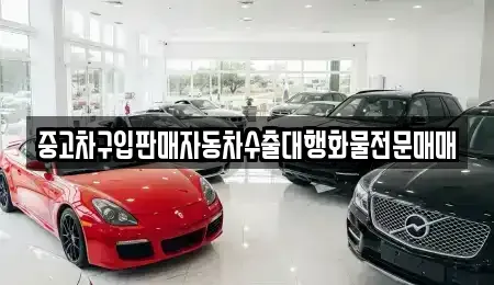 강원특별자치도 철원군 동송읍 중고차 전문 중고차구입판매자동차수출대행화물전문매매