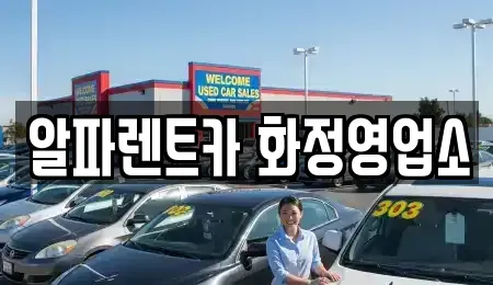 경기 고양시 덕양구 성사동 렌트카 전문 알파렌트카 화정영업소