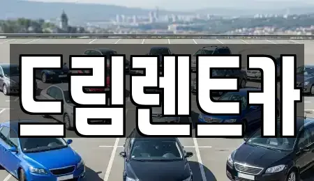 경기 광명시 렌트카 전문 드림렌트카
