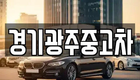 경기 광주시 신현동 중고차 전문 경기광주중고차