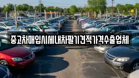 경기 동두천시 생연동 중고차매입 전문 중고차매입시세내차팔기견적가격수출업체