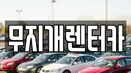 경기 부천시 원미구 춘의동 렌트카 전문 무지개렌터카