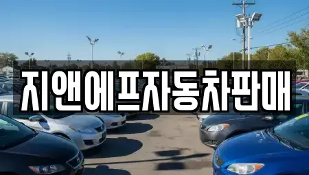 경기 수원시 권선구 오목천동 렌트카 전문 지앤에프자동차판매