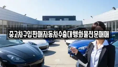 경기 시흥시 무지내동 중고차매매 전문 중고차구입판매자동차수출대행화물전문매매