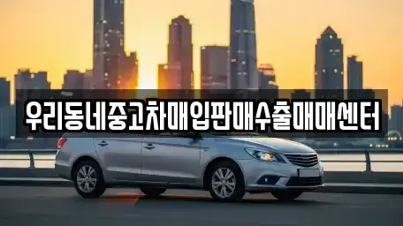 경기 오산시 두곡동 중고차매매 전문 우리동네중고차매입판매수출매매센터