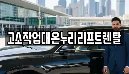 경기 오산시 두곡동 중고차매입 전문 고소작업대온누리리프트렌탈