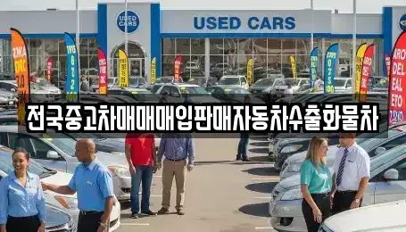 경기 오산시 은계동 중고차매입 전문 전국중고차매매매입판매자동차수출화물차