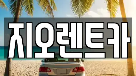 경기 용인시 처인구 마평동 렌트카 전문 지오렌트카