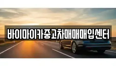 경기 용인시 처인구 마평동 중고차매입 전문 바이마이카중고차매매매입센터