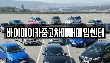 경기 용인시 처인구 마평동 중고차매입 전문 바이마이카중고차매매매입센터