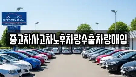 경기 용인시 처인구 마평동 중고차매입 전문 중고차사고차노후차량수출차량매입