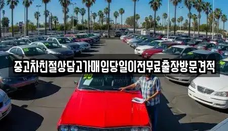 경기 용인시 처인구 양지면 중고차매입 전문 중고차친절상담고가매입당일이전무료출장방문견적