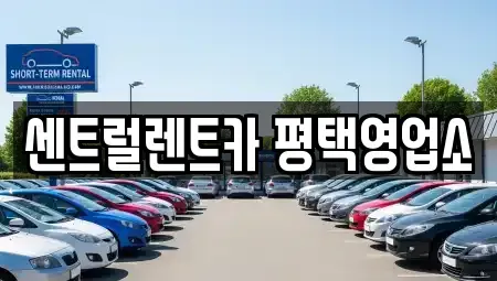 경기 평택시 군문동 단기렌트카 전문 센트럴렌트카 평택영업소