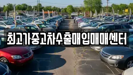 경기 평택시 포승읍 중고차매입 전문 최고가중고차수출매입매매센터