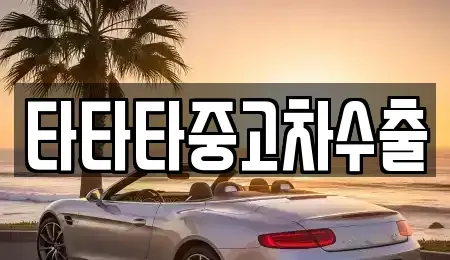 경기 포천시 창수면 중고차매매 전문 타타타중고차수출