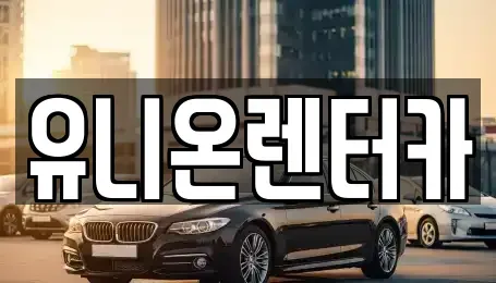 경기도 고양시 일산동구 산황동 장기렌트카 전문 유니온렌터카