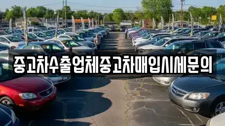 경기도 고양시 일산동구 산황동 중고차매입 전문 중고차수출업체중고차매입시세문의