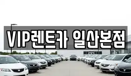 경기도 고양시 일산서구 대화동 렌트카 전문 VIP렌트카 일산본점