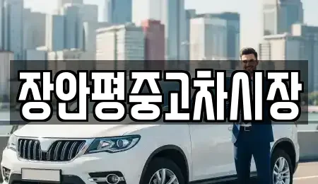 경기도 광주시 목동 중고차 전문 장안평중고차시장
