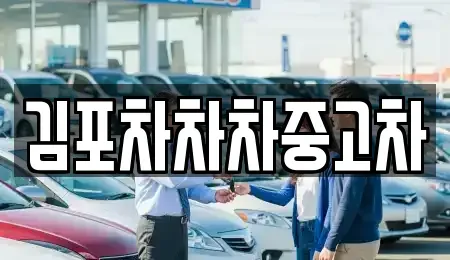 경기도 김포시 중고차 전문 김포차차차중고차