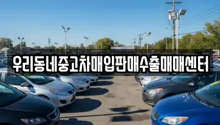 경기도 남양주시 금곡동 중고차매입 전문 우리동네중고차매입판매수출매매센터