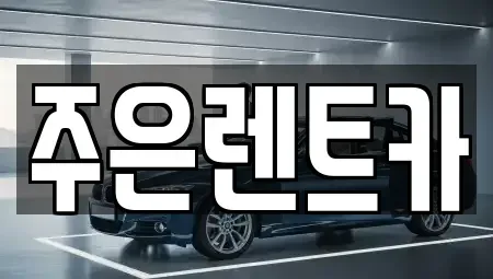 경기도 오산시 금암동 장기렌트카 전문 주은렌트카