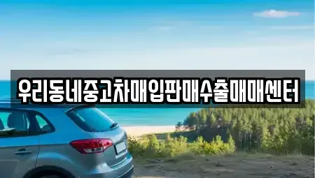경기도 오산시 은계동 중고차매입 전문 우리동네중고차매입판매수출매매센터