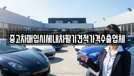 경기도 용인시 기흥구 하갈동 중고차매입 전문 중고차매입시세내차팔기견적가격수출업체